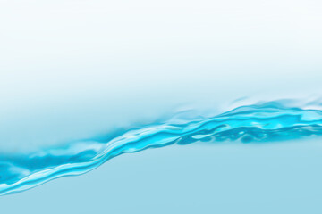 blurred water wave for background