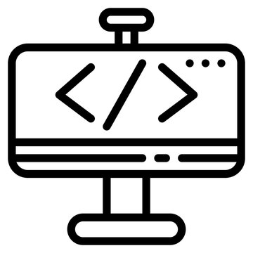 recommend clip art: coding icon style