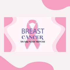 Breast Cancer vector design 