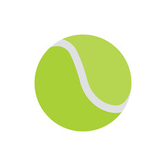 tennis ball icon design vector template