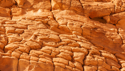 Background image of red clay in the canyon