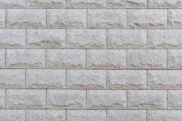 Gray stone brick wall background
