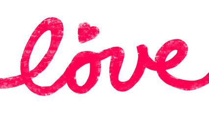 Love Text - Typography - Love Sticker Lettering