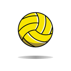 volley ball icon design vector template