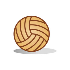 volley ball icon design vector template