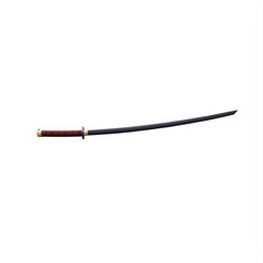 Fototapeta premium Black Katana Sword