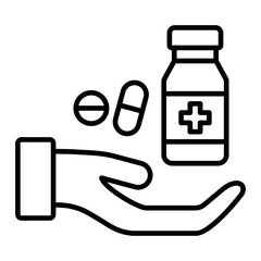 Medicine Line Icon