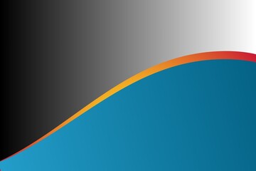 Abstract colorful background with waves and shapes