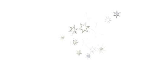 Winter christmas sky with falling snow