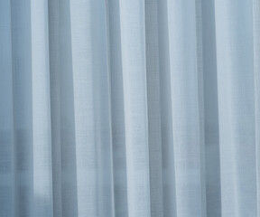 Obraz premium White curtains. As the background.