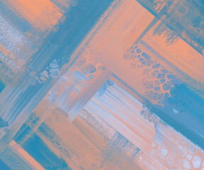 Fototapeta premium Abstract Blue Pink paint Background. Vector illustration design