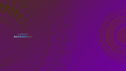 Luxury ornamental mandala design background