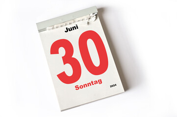   30 Juni 2024