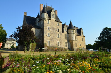 Fototapeta na wymiar Le château de Baugé (Maine-et-Loire - Pays de la Loire - France)
