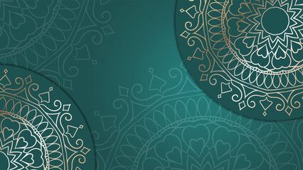 Luxury mandala ornamental pattern background. Creative decorative flower wedding invitation design. Decorative mandala for print, poster, cover, brochure, flyer, banner. Vector illustration