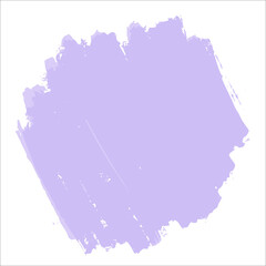 A purple patch of paint without a background. Vector brushstroke for backgrounds and other designs.