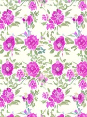 seamless pattern with flowers