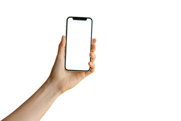 phone in hand