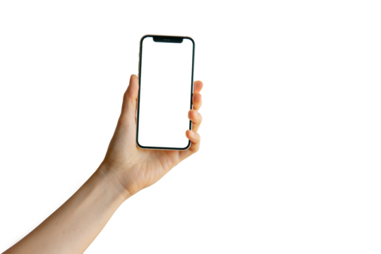 phone in hand
