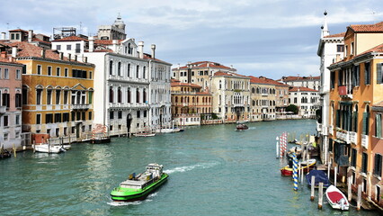 Obraz premium main canal of Venezia town in Italy