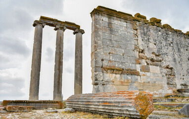 ruins of roman temple