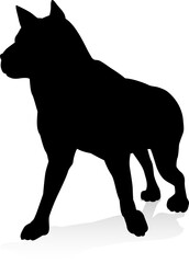 Dog Pet Animal Silhouette