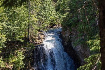 Naklejka premium Miner's Falls in Michigan