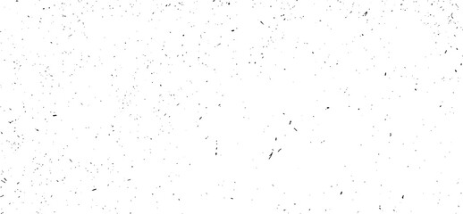 Abstract vector noise. Small particles of debris and dust. Distressed uneven background. Grunge texture overlay with fine grains isolated on white background. Vector illustration. EPS10.