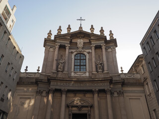 Fototapeta na wymiar Santa Teresa church in Turin