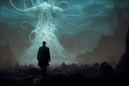 ambiance lovecraft avec cr&eacute;ature