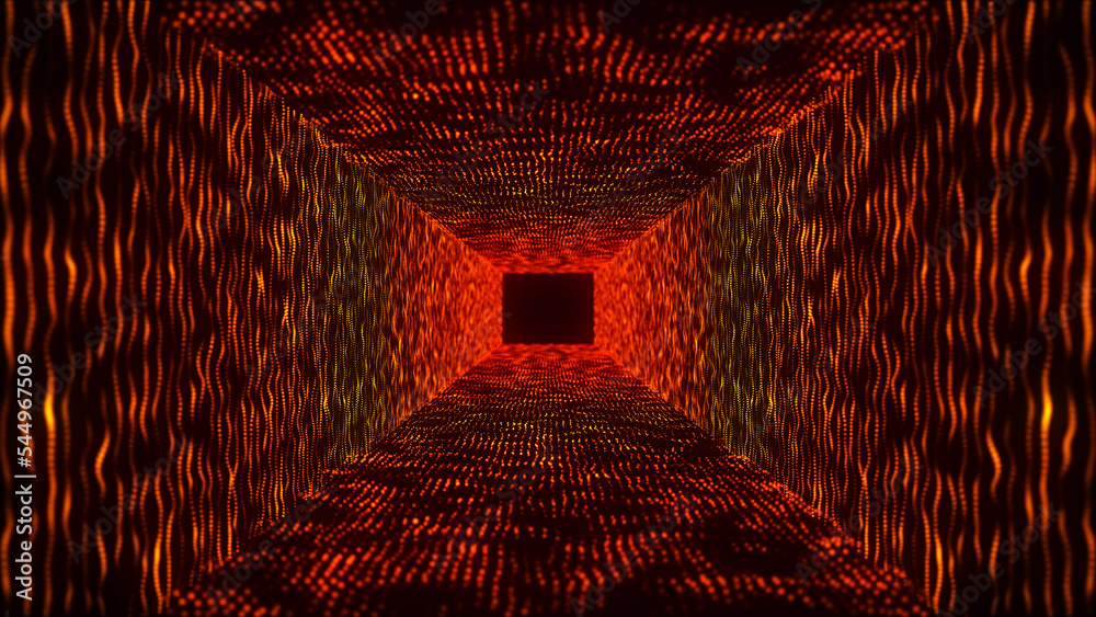 Poster abstract digital background. data flow information. concept of digital communication. big data visua