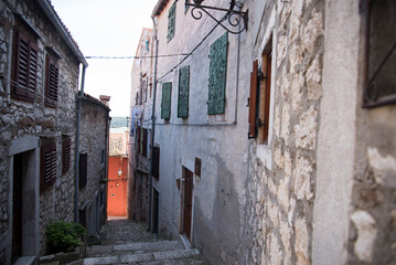 Narrow old street 