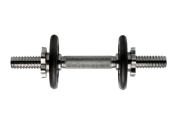 dumbbell isolated, png file