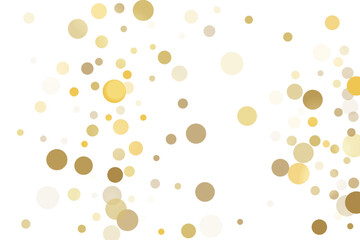 Gold glitter confetti, great design for any purpose. Party decor.