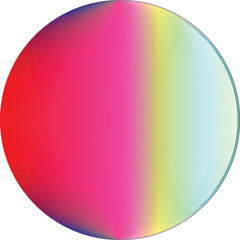 Vector Illustration .Fluid gradient. Circle Logo . Colorful frame template .Design element . Abstract liquid shape .