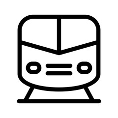 Train Icon Vector Symbol Design Illustration
