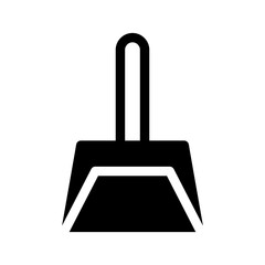Dustpan Icon Vector Symbol Design Illustration