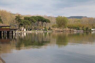 Bolsena at Lago di Bolsena, Italy