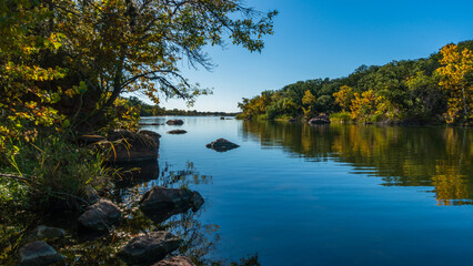 Inks Lake in Austin, Texas