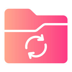 folder gradient icon