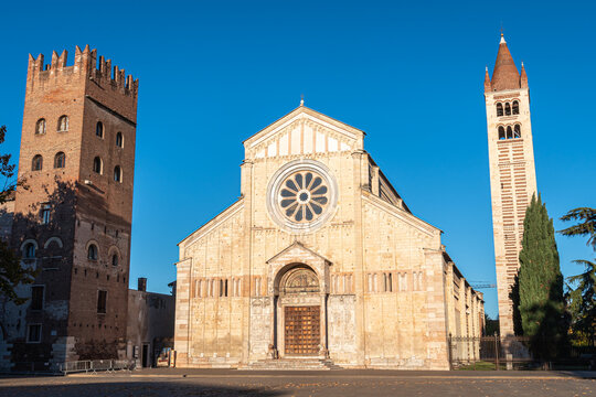 The Basilica di San Zeno Maggiore is a minor basilica of Verona, northern Italy according to the tradition it was the place of the marriage of Shakespeare's Romeo and Juliet
