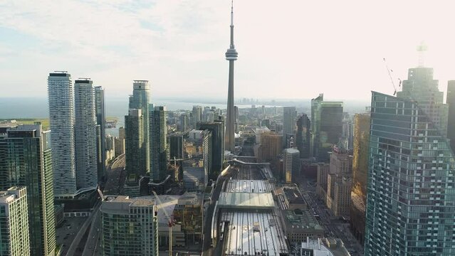 Toronto with the CN Tower, Canada