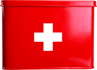 First aid kit - isolated image