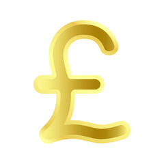 Obraz premium Currency Pound vector icon. England currency symbol icon. Pound money icon.