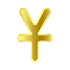 Obraz premium Currency Yen vector icon. Japan, China currency symbol icon. Yen money icon.
