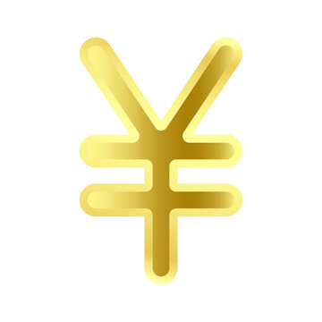 Currency Yuan vector icon. Japan, China currency symbol icon. Yuan money icon.