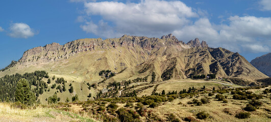 Mountain landscape in Dolomites, Italy