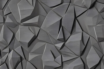 Digital Illustration Abstract Triangular Geometric Pattern Background
