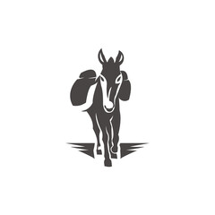 horse logo simple elegance and clean