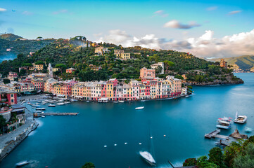 Fototapeta na wymiar Townscape of Portofino